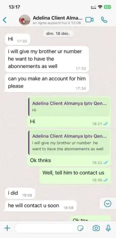 IPTV Kunde Bewertung 1