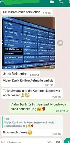 IPTV Kunde Bewertung 2